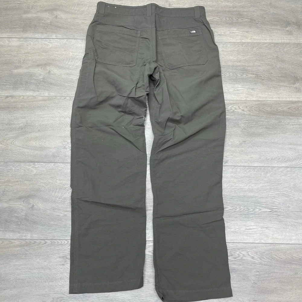 The North Face Brown Men Hiking Outdoor Pants Sz 32 Brown Technical